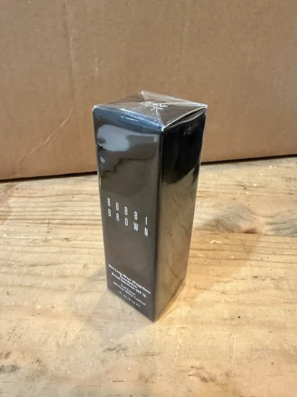 Bobbi Brown Skin Long-Wear Foundation SPF 15 1oz Neutral Chestnut (N-100) - NIB
